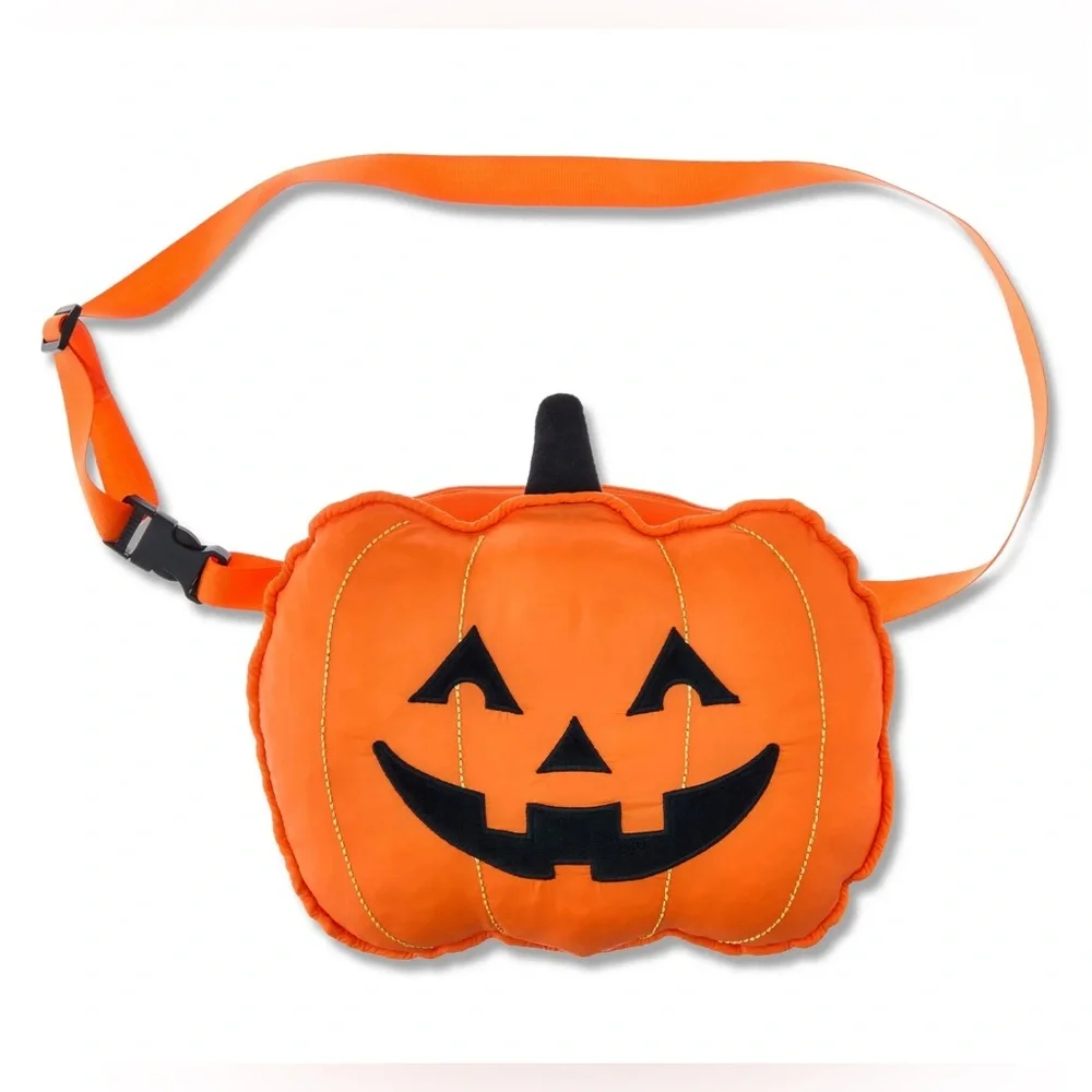 NWT - Plush Jack-o'-Lantern Waist / Crossbody Bag